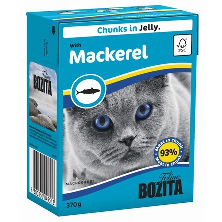 Bozita Кусочки паштета в желе для взрослых кошек (со скумбрией) – интернет-магазин Ле’Муррр