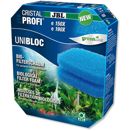 JBL CristalProfi e4/7/901-2 UniBloc Губка для биологической фильтрации для аквариумного фильтра CristalProfi e, 2 губки – интернет-магазин Ле’Муррр